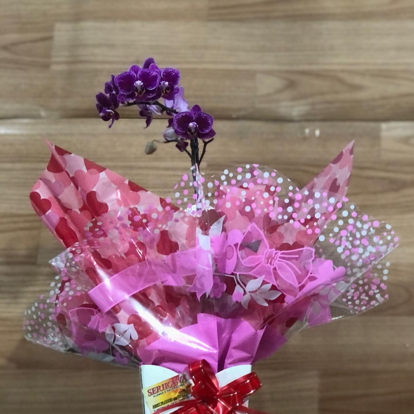 Composição floral publicada pela Serikawa